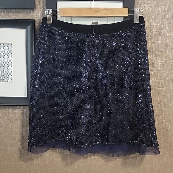 Free People Wild Child Sequin Mini Skirt - Picture 4 of 11